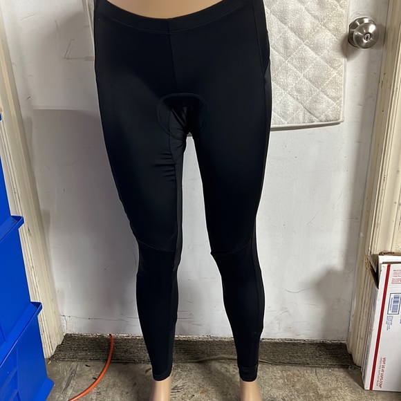 NWT MYSENLAN Women's Bike Pants Cycling Tights 4D Padded Bicycle Long Trousers - Picture 1 of 6